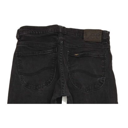 Lee Rodeo Men Black Straight Regular Jeans W32 L31