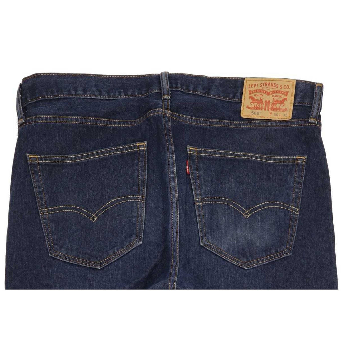 Levi's 508 Men Blue Straight Regular Jeans W37 L32