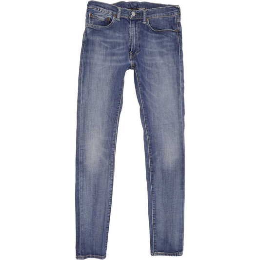 Levi's 510 Men Blue Skinny Slim Stretch Jeans W32 L32