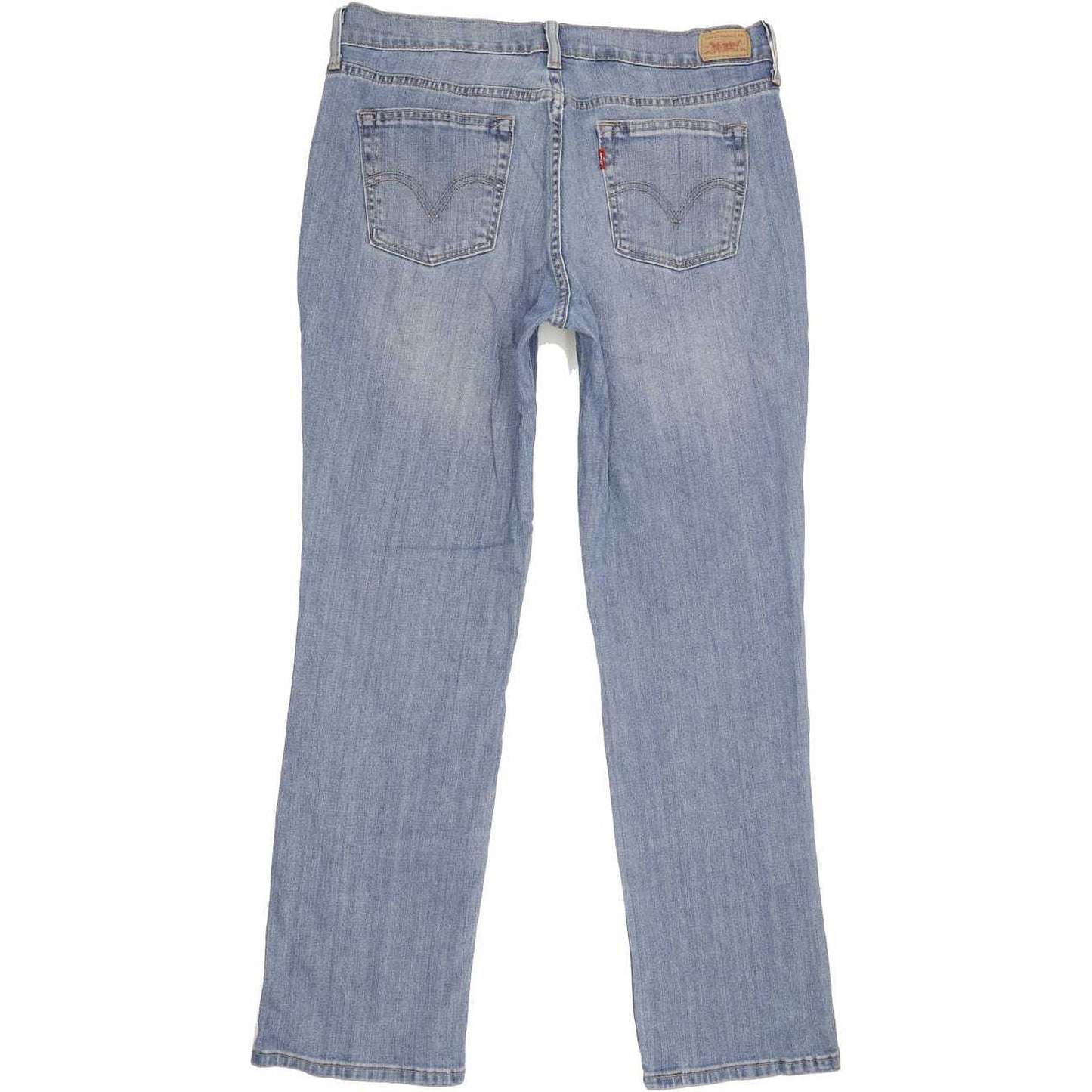 Levi's 505 Women Blue Straight Regular Stretch Jeans W32 L29