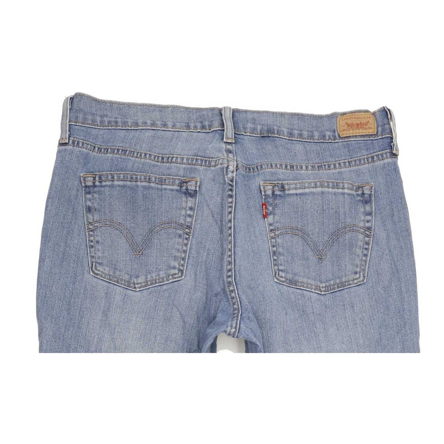 Levi's 505 Women Blue Straight Regular Stretch Jeans W32 L29