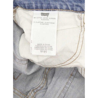 Levi's 505 Women Blue Straight Regular Stretch Jeans W32 L29