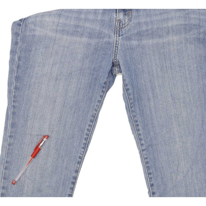 Levi's 505 Women Blue Straight Regular Stretch Jeans W32 L29