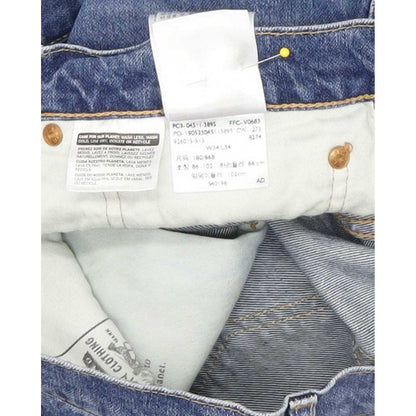 Levi's 511 Men Blue Straight Slim Jeans W34 L34
