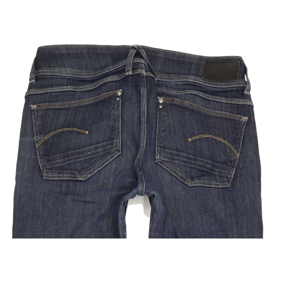 G-Star Lynn Mid Women Blue Skinny Slim Stretch Jeans W29 L29