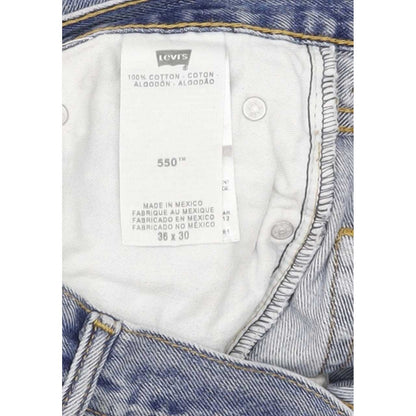 Levi's 550 Men Blue Tapered Relaxed Jeans W36 L29