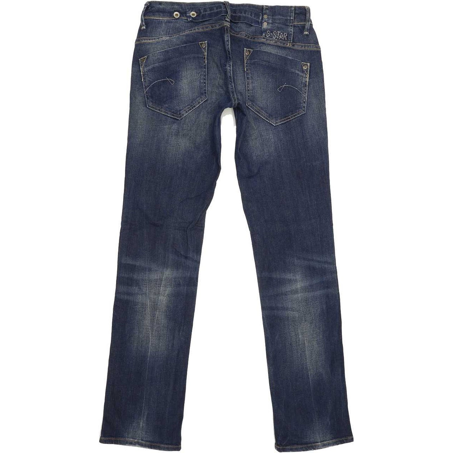 G-Star Midge Women Blue Straight Slim Stretch Jeans W29 L32
