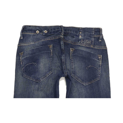 G-Star Midge Women Blue Straight Slim Stretch Jeans W29 L32