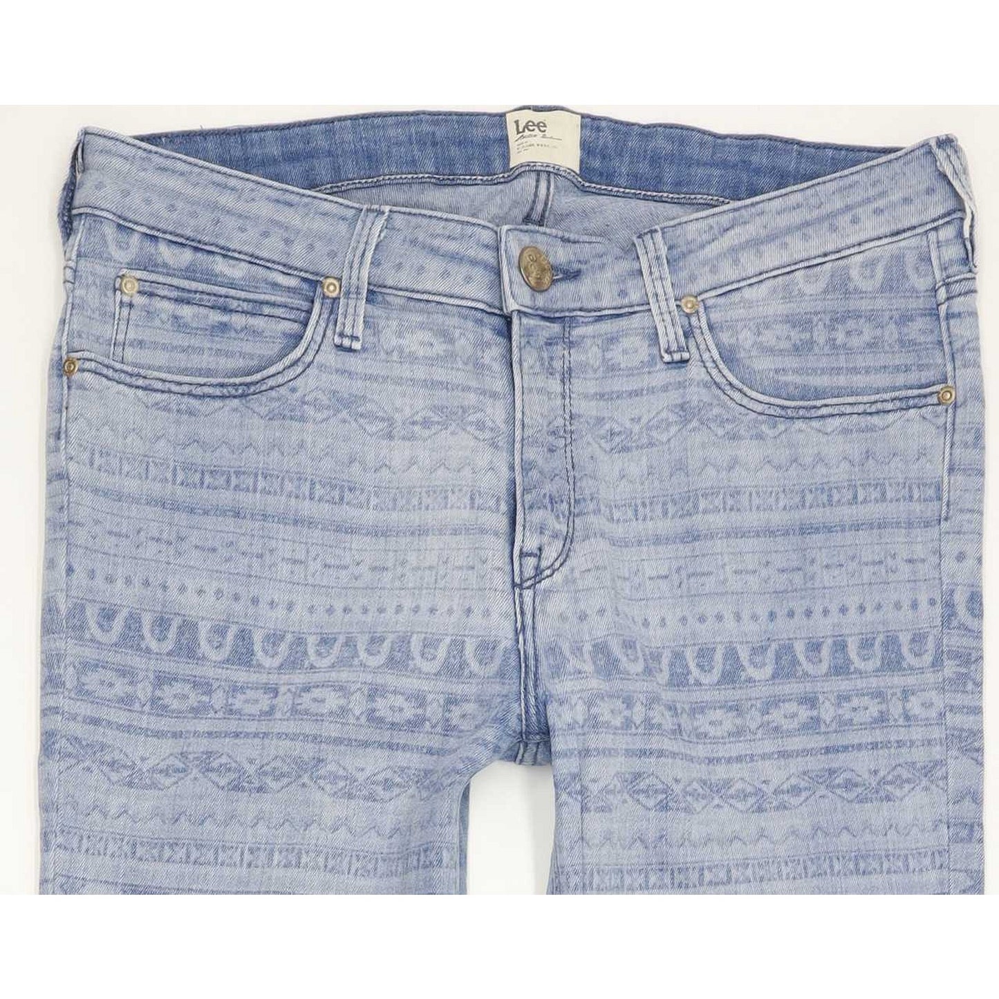 Lee Women Blue Skinny Regular Jeans W28 L31