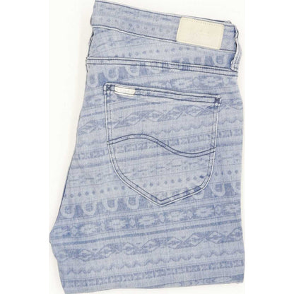 Lee Women Blue Skinny Regular Jeans W28 L31