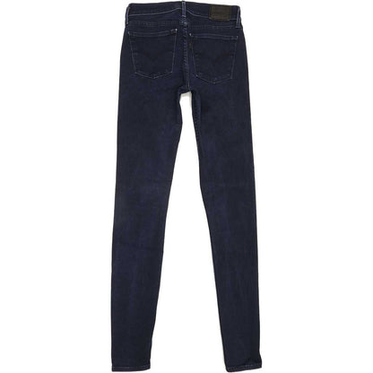 Levi's 710 Super Women Navy Skinny Regular Stretch Jeans W26 L32