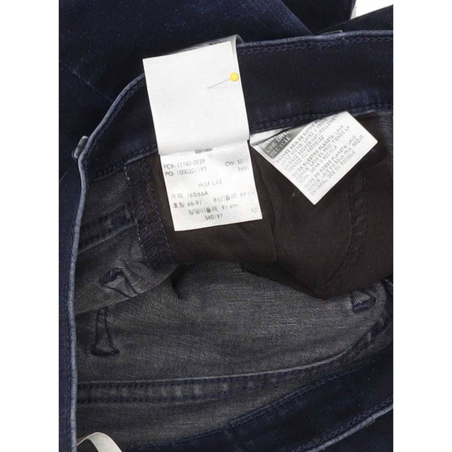 Levi's 710 Super Women Navy Skinny Regular Stretch Jeans W26 L32
