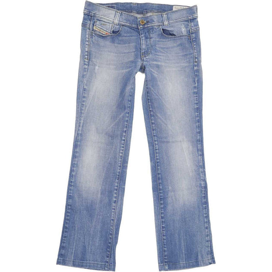Diesel Soozy Men Blue Straight Slim Stretch Jeans W27 L26