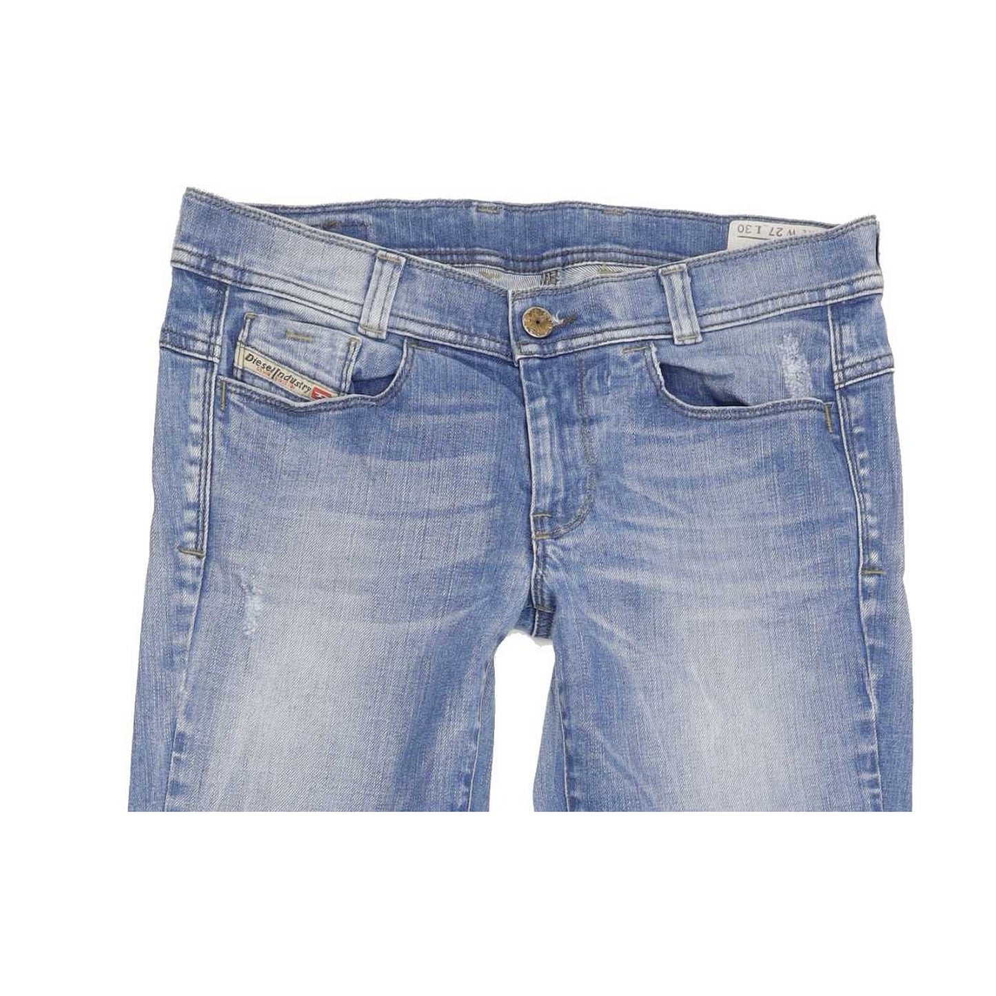 Diesel Soozy Men Blue Straight Slim Stretch Jeans W27 L26
