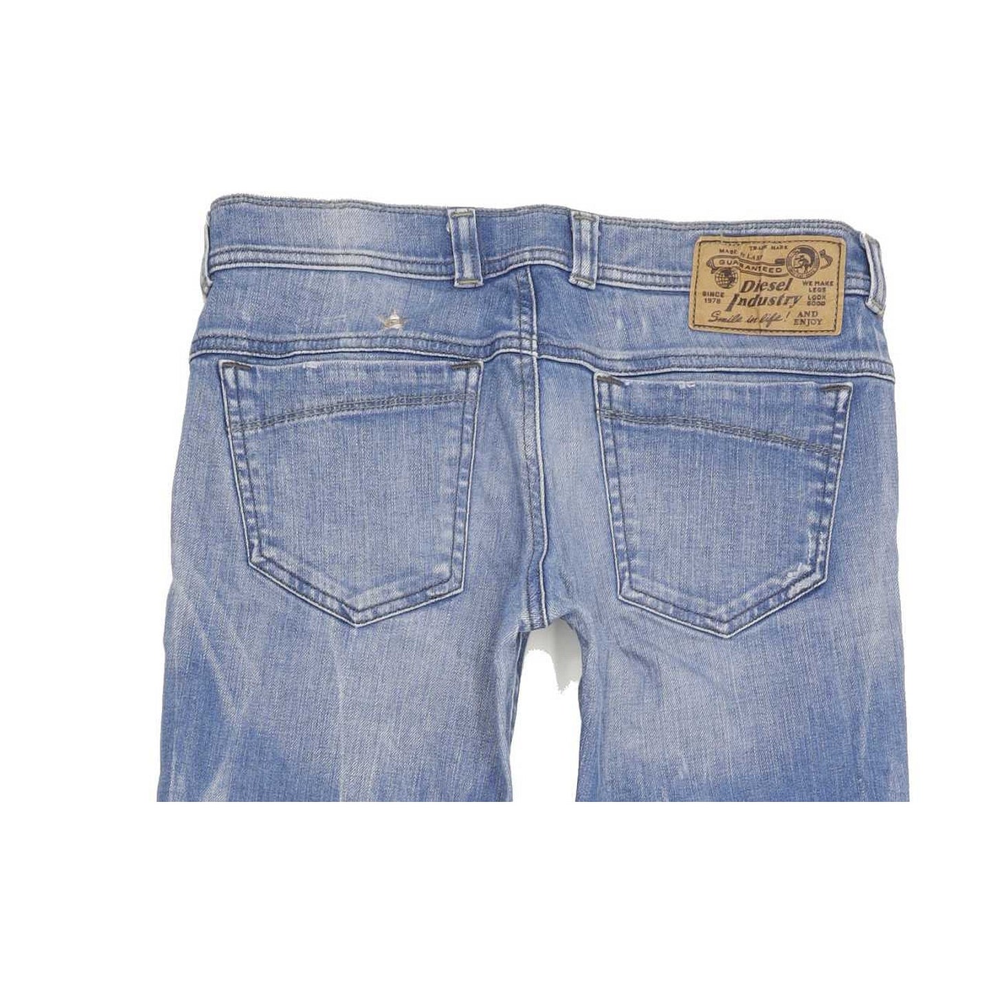 Diesel Soozy Men Blue Straight Slim Stretch Jeans W27 L26