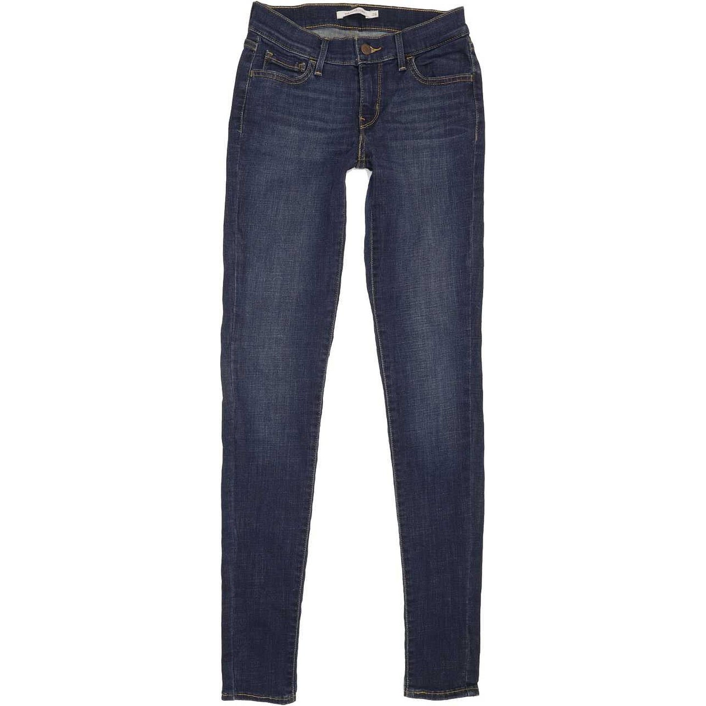 Levi's 710 Super Women Blue Skinny Regular Stretch Jeans W26 L32