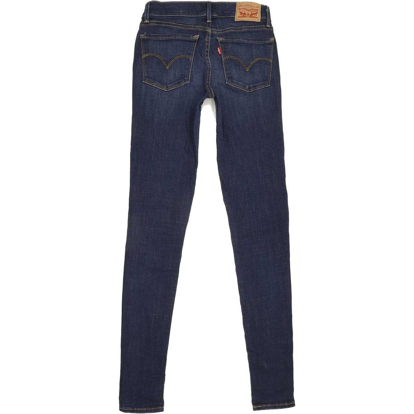 Levi's 710 Super Women Blue Skinny Regular Stretch Jeans W26 L32