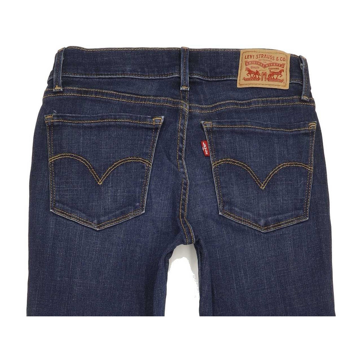 Levi's 710 Super Women Blue Skinny Regular Stretch Jeans W26 L32
