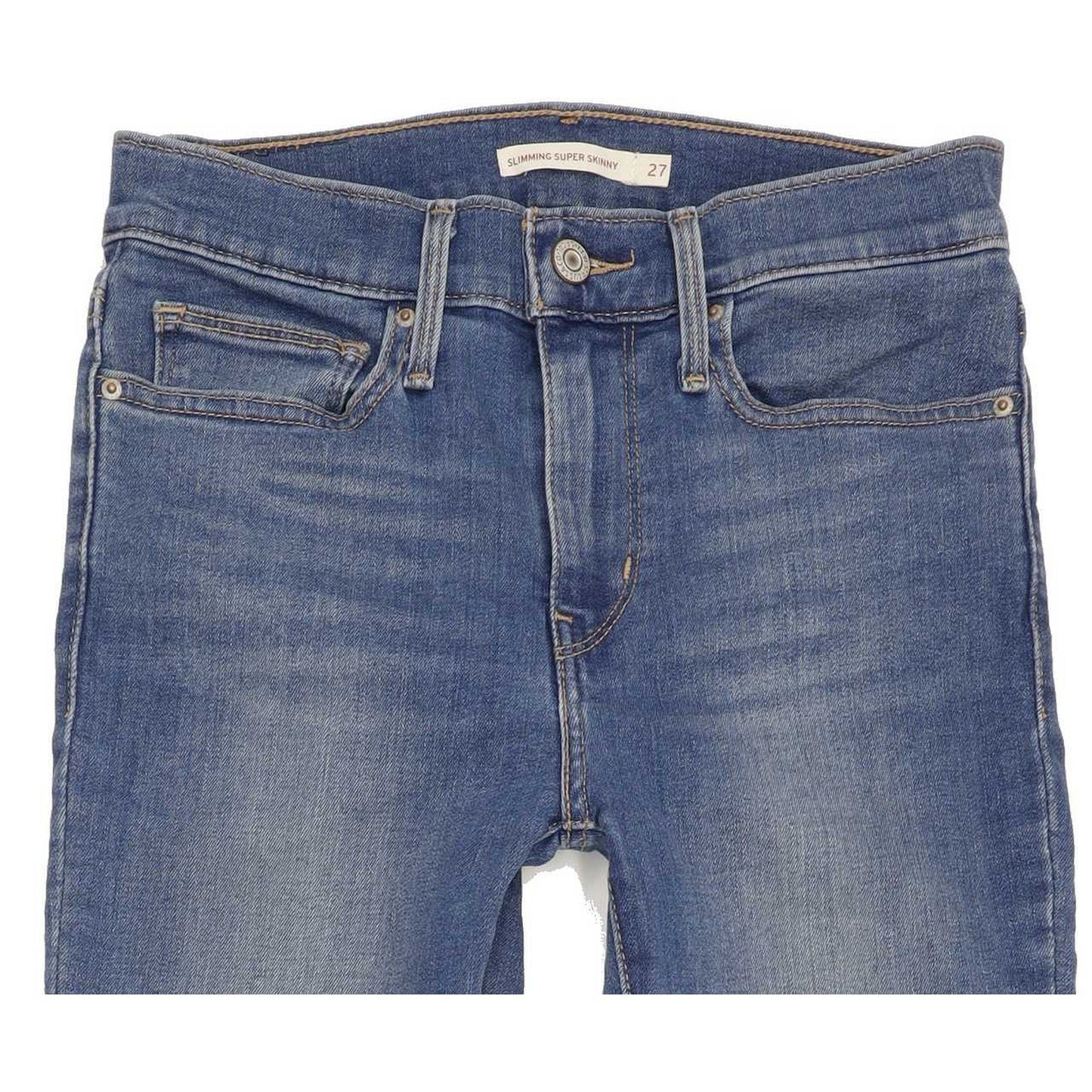 Levi's Slimming Women Blue Skinny Slim Stretch Jeans W27 L32