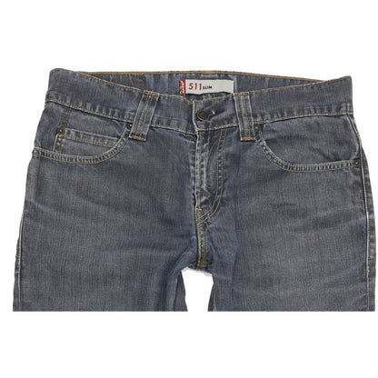 Levi's 511 Men Blue Straight Slim Stretch Jeans W32 L31
