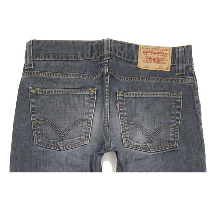 Levi's 511 Men Blue Straight Slim Stretch Jeans W32 L31