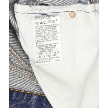 Levi's 751 Men Blue Straight Regular Jeans W36 L30