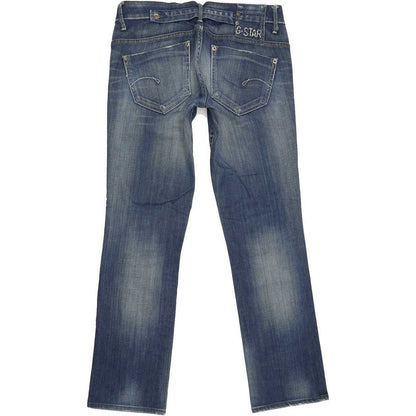 G-Star Midge Women Blue Straight Slim Stretch Jeans W30 L30