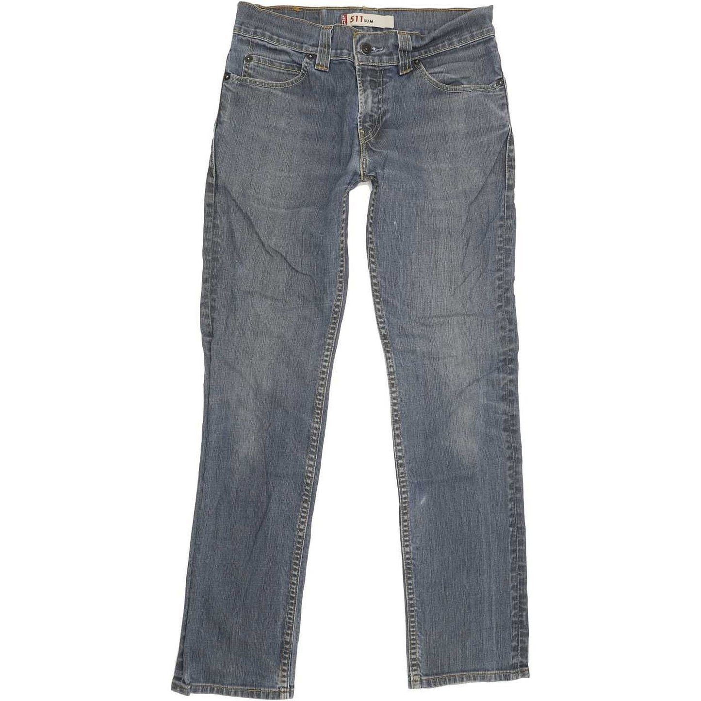 Levi's 511 Men Blue Straight Slim Stretch Jeans W32 L31