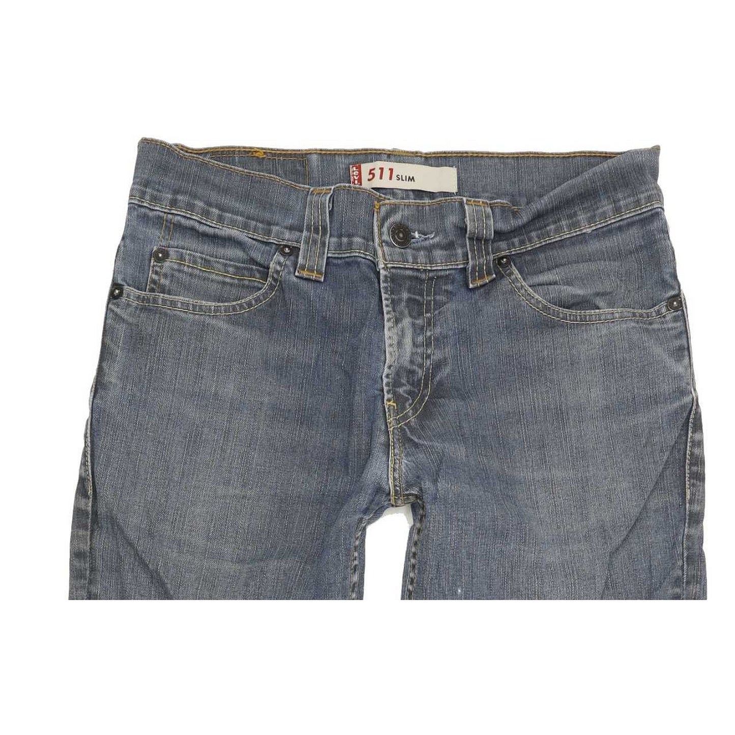 Levi's 511 Men Blue Straight Slim Stretch Jeans W32 L31