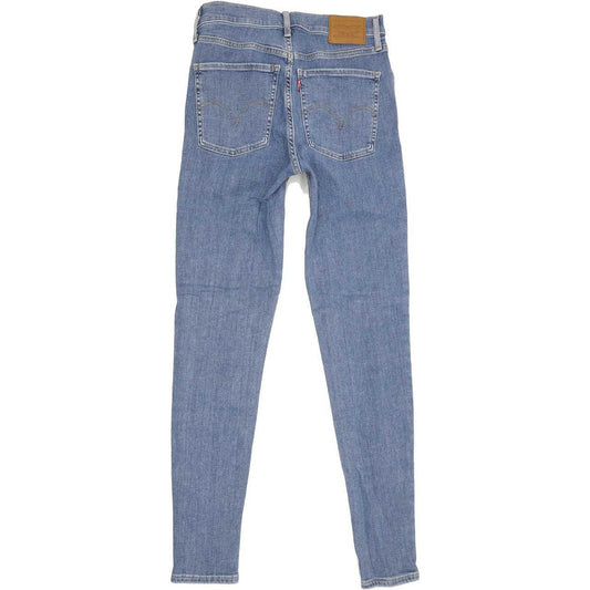 Levi's Mile High Rise Super Women Blue Skinny Stretch Jeans W27 L30
