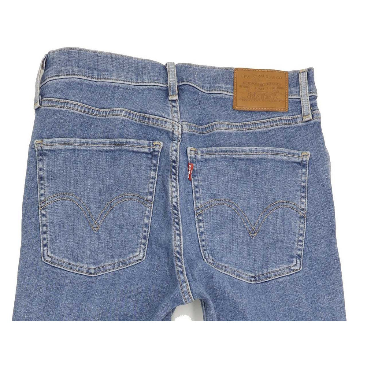 Levi's Mile High Rise Super Women Blue Skinny Stretch Jeans W27 L30