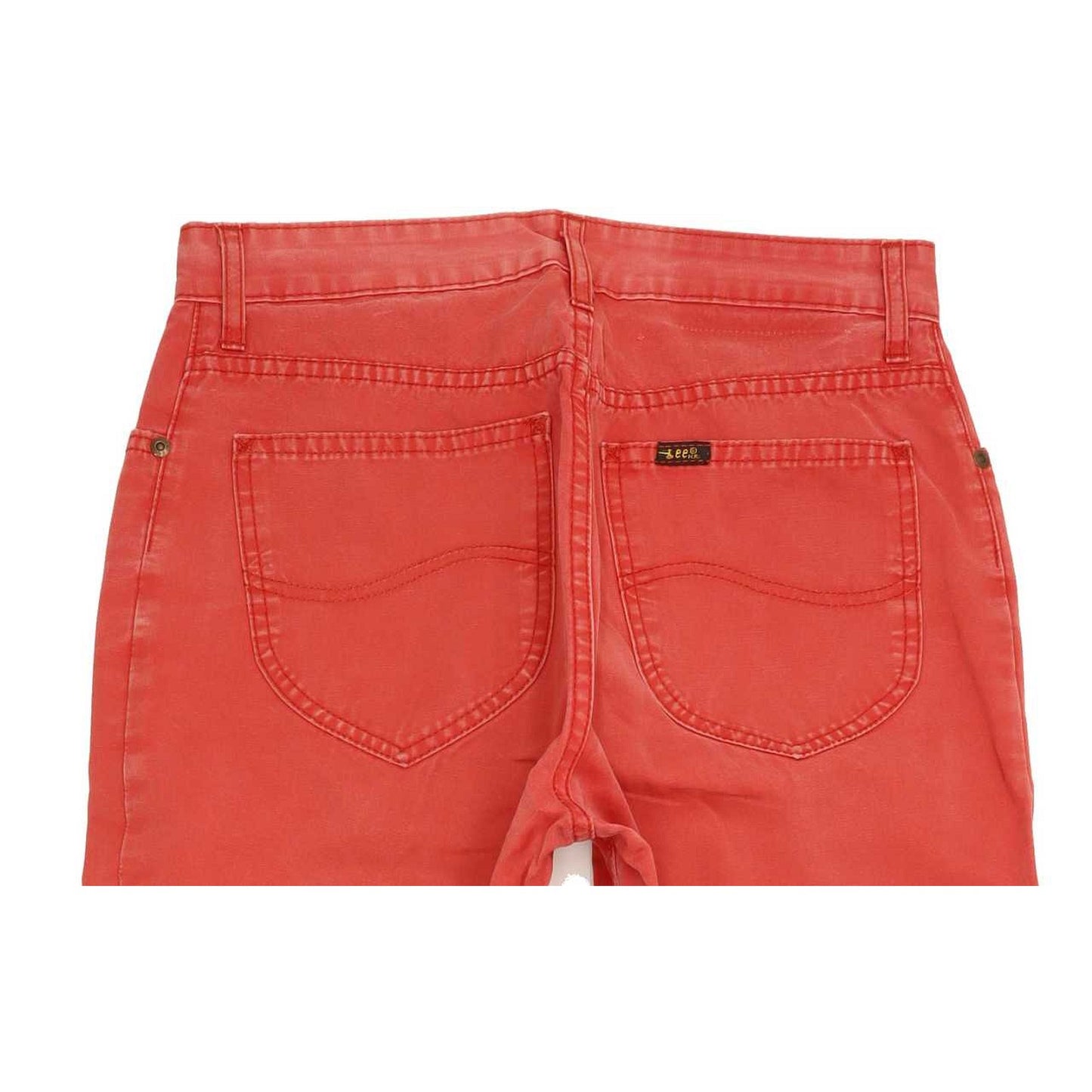 Lee Oklahoma Men Red Straight Regular Jeans W31 L29