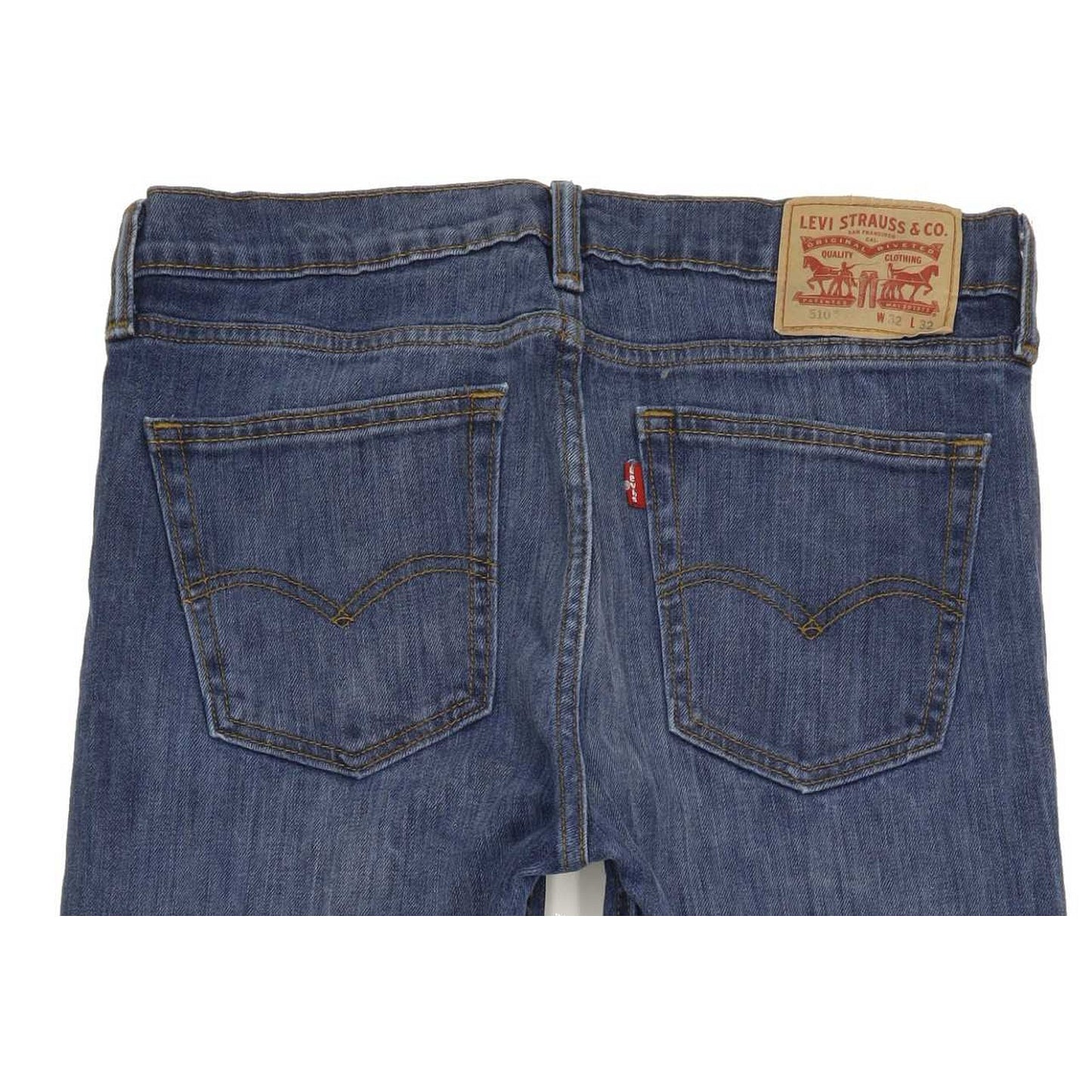 Levi's 510 Men Blue Skinny Slim Stretch Jeans W32 L30