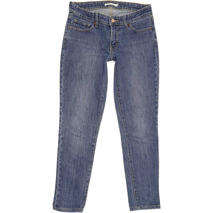 Levi's 711 Men Blue Skinny Regular Stretch Jeans W26 L27