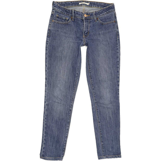Levi's 711 Men Blue Skinny Regular Stretch Jeans W26 L27