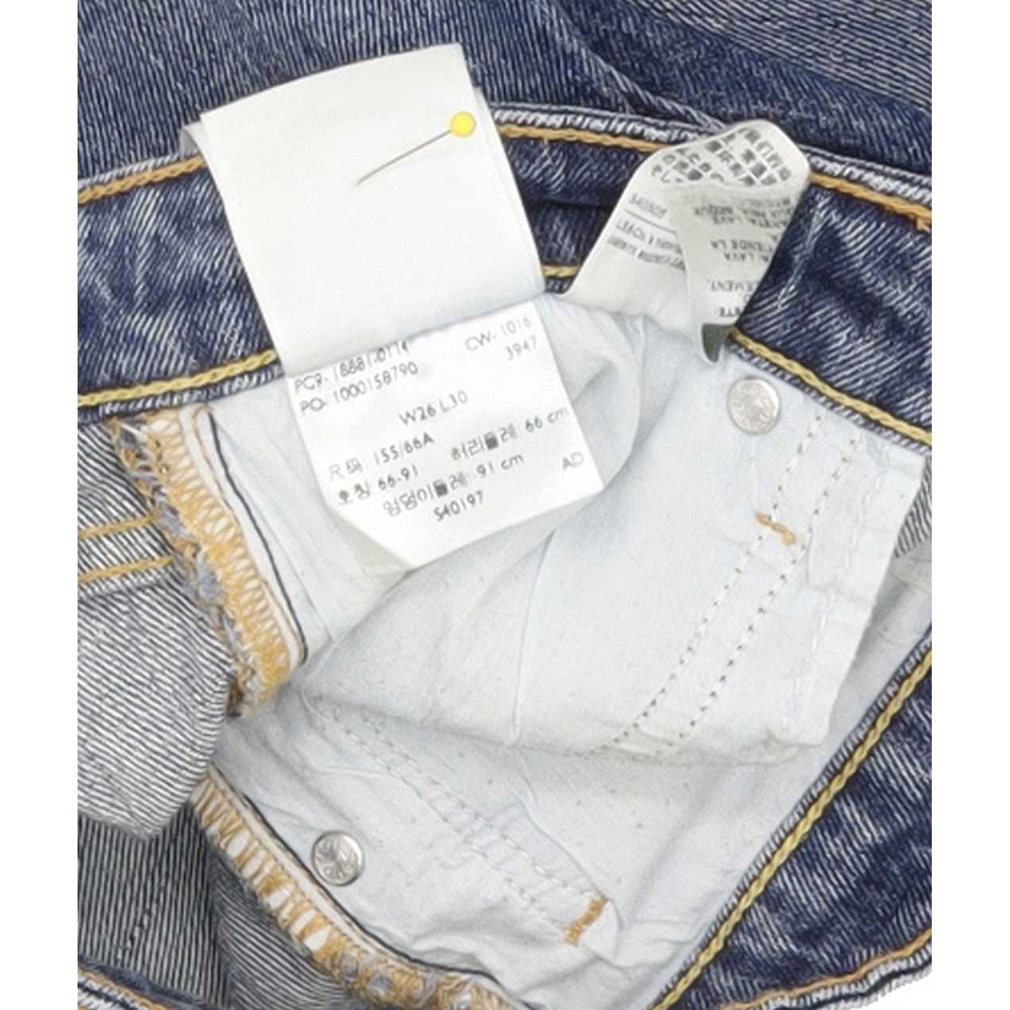 Levi's 711 Men Blue Skinny Regular Stretch Jeans W26 L27