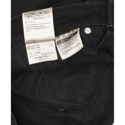 Levi's Slimming Women Black Straight Regular Stretch Jeans W27 L30