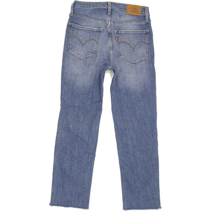 Levi's 724 High Rise Women Blue Straight Stretch Jeans W26 L24