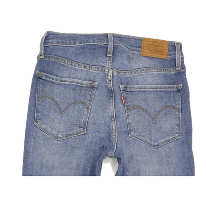 Levi's 724 High Rise Women Blue Straight Stretch Jeans W26 L24