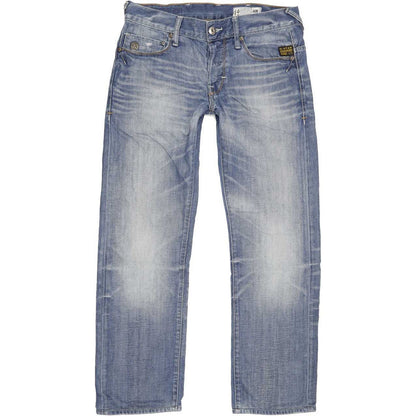 G-Star Heller Men Blue Straight Slim Jeans W30 L28