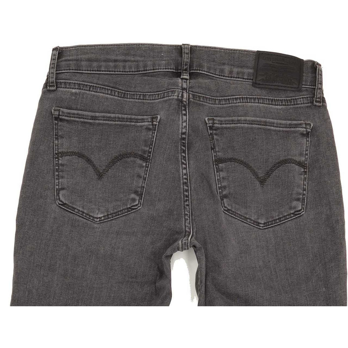 Levi's 710 Super Women Grey Skinny Regular Stretch Jeans W28 L29