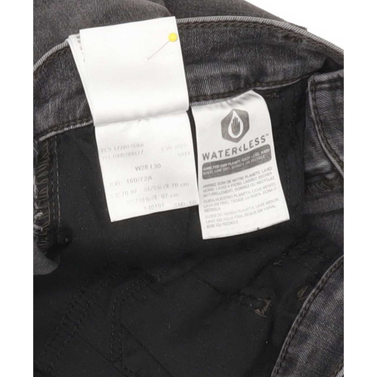 Levi's 710 Super Women Grey Skinny Regular Stretch Jeans W28 L29