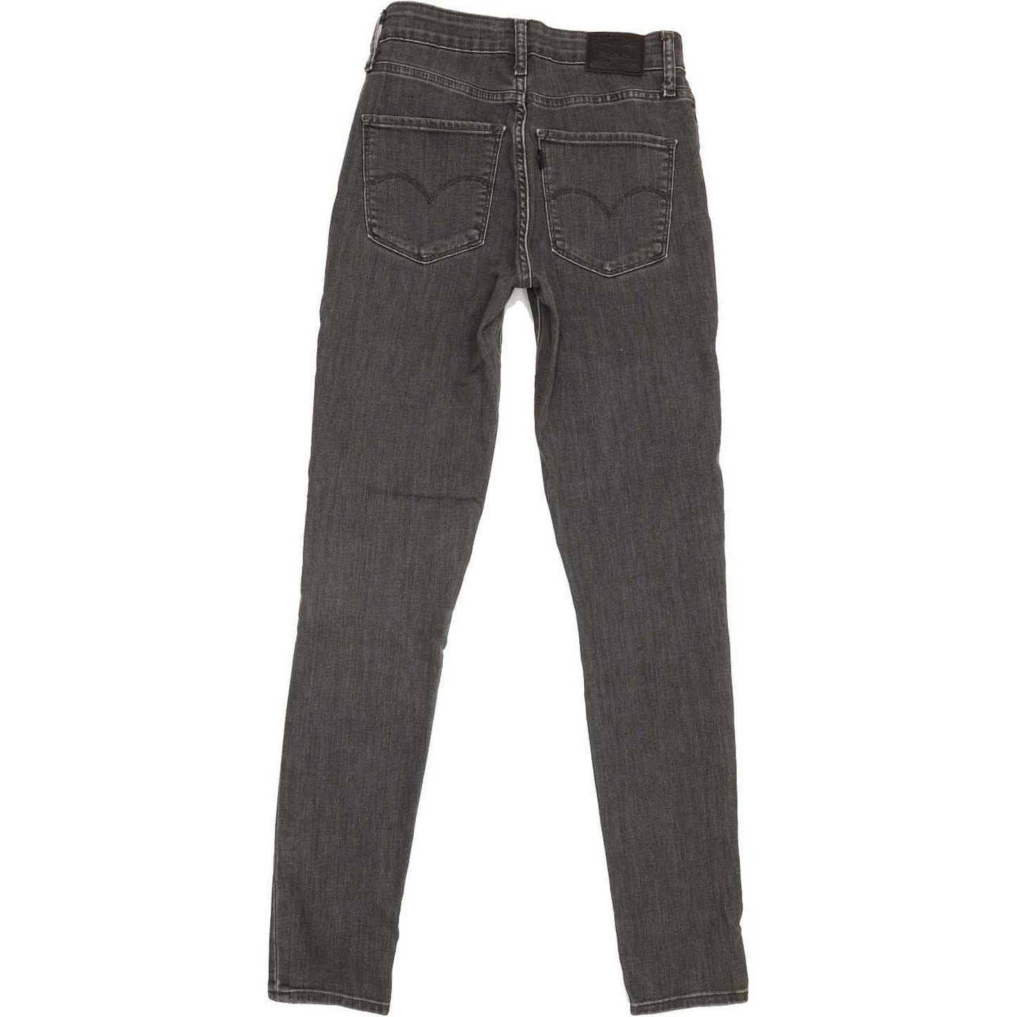 Levi's 721 High Rise Women Grey Skinny Stretch Jeans W26 L30