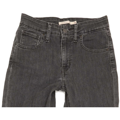 Levi's 721 High Rise Women Grey Skinny Stretch Jeans W26 L30