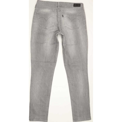 Levi's Demi Curve Women Grey Skinny Slim Stretch Jeans W28 L29