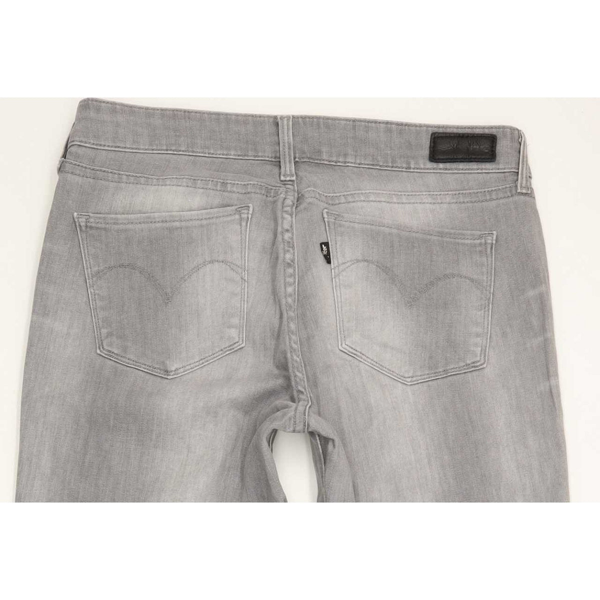 Levi's Demi Curve Women Grey Skinny Slim Stretch Jeans W28 L29