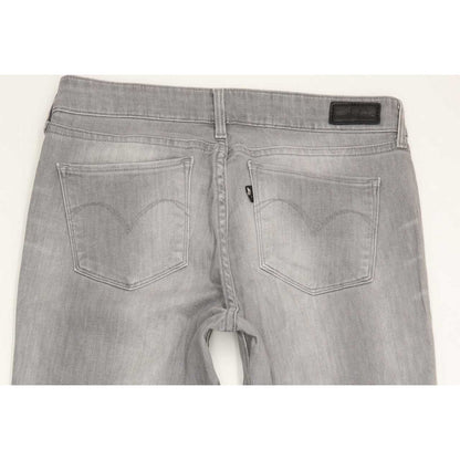 Levi's Demi Curve Women Grey Skinny Slim Stretch Jeans W28 L29