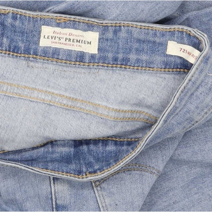 Levi's 721 High Rise Women Blue Skinny Stretch Jeans W26 L26