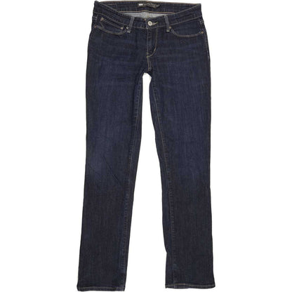 Levi's Dem Curve Women Blue Straight Slim Jeans W28 L30