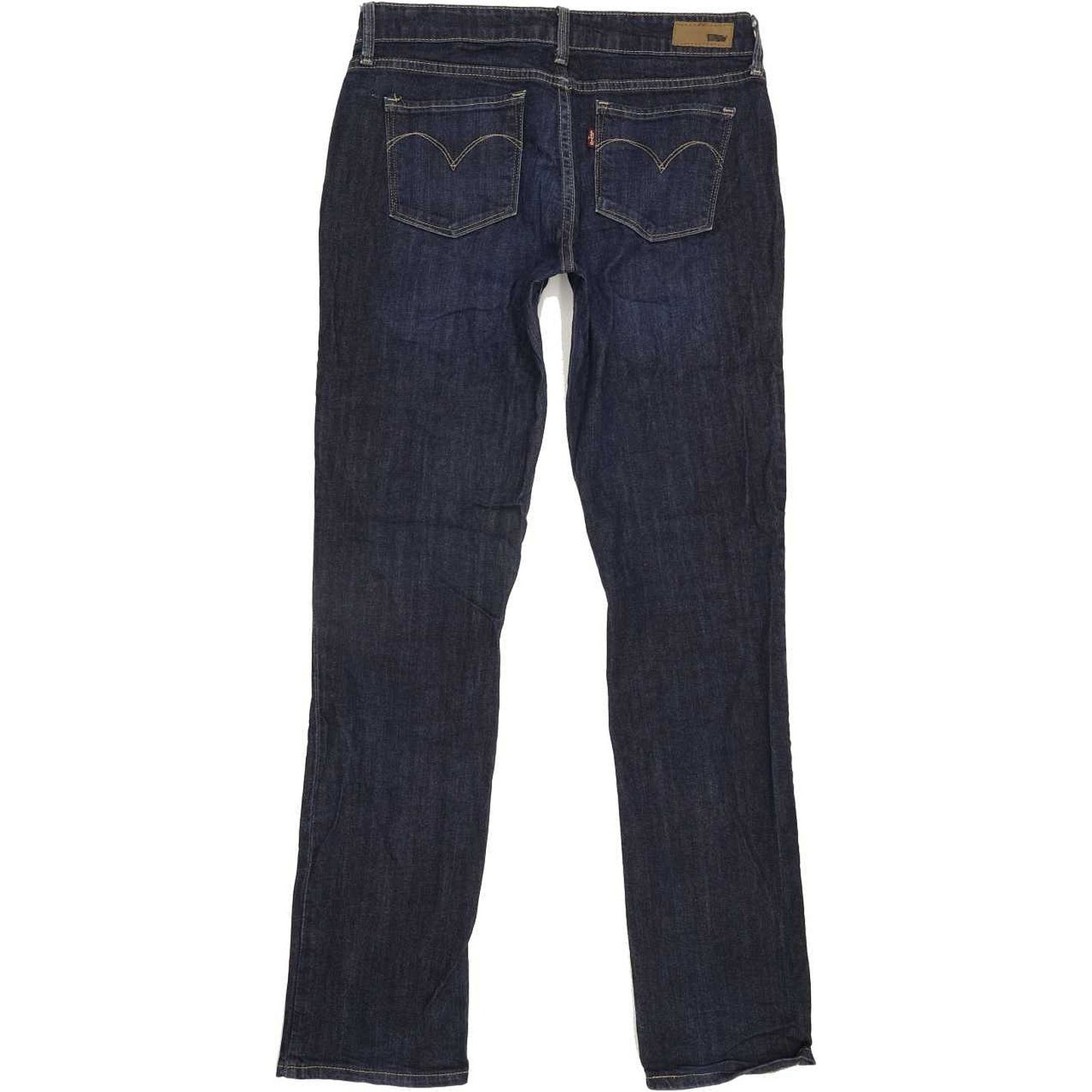 Levi's Dem Curve Women Blue Straight Slim Jeans W28 L30